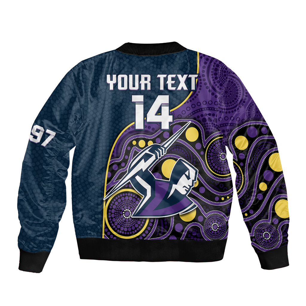 custom-text-and-number-storm-rugby-bomber-jacket-est-1997-indigenous-art