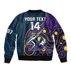 custom-text-and-number-storm-rugby-bomber-jacket-est-1997-indigenous-art