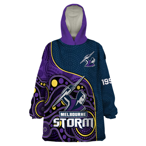 custom-text-and-number-storm-rugby-wearable-blanket-hoodie-est-1997-indigenous-art