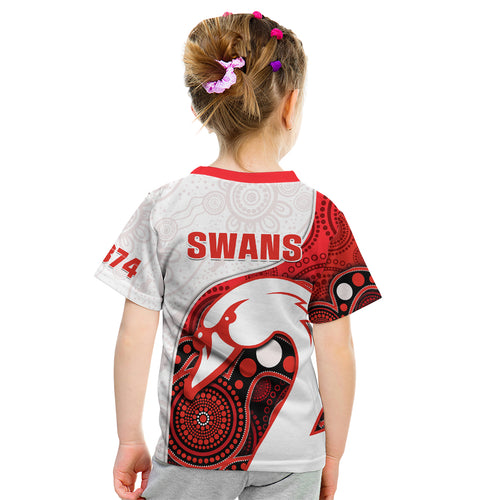 swans-football-kid-t-shirt-go-swannies-indigenous-art