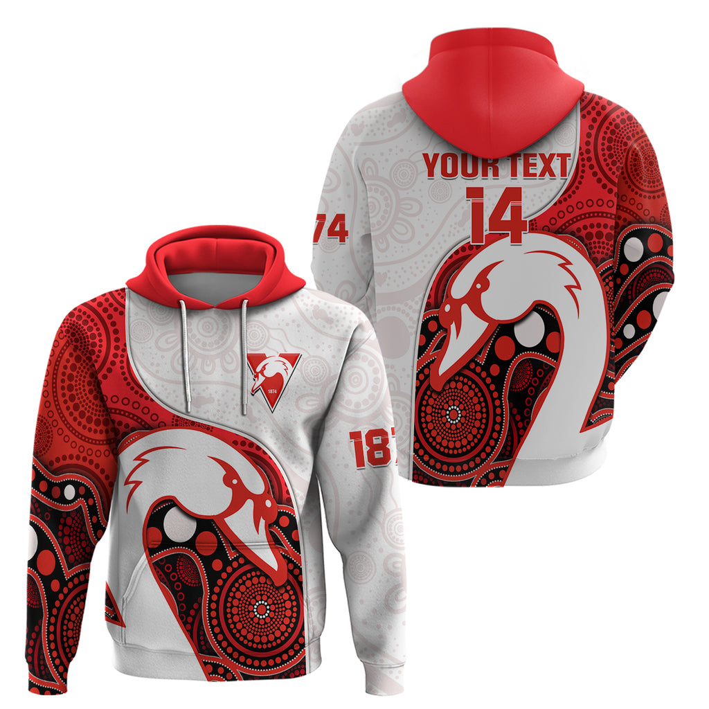 custom-text-and-number-swans-football-hoodie-go-swannies-indigenous-art