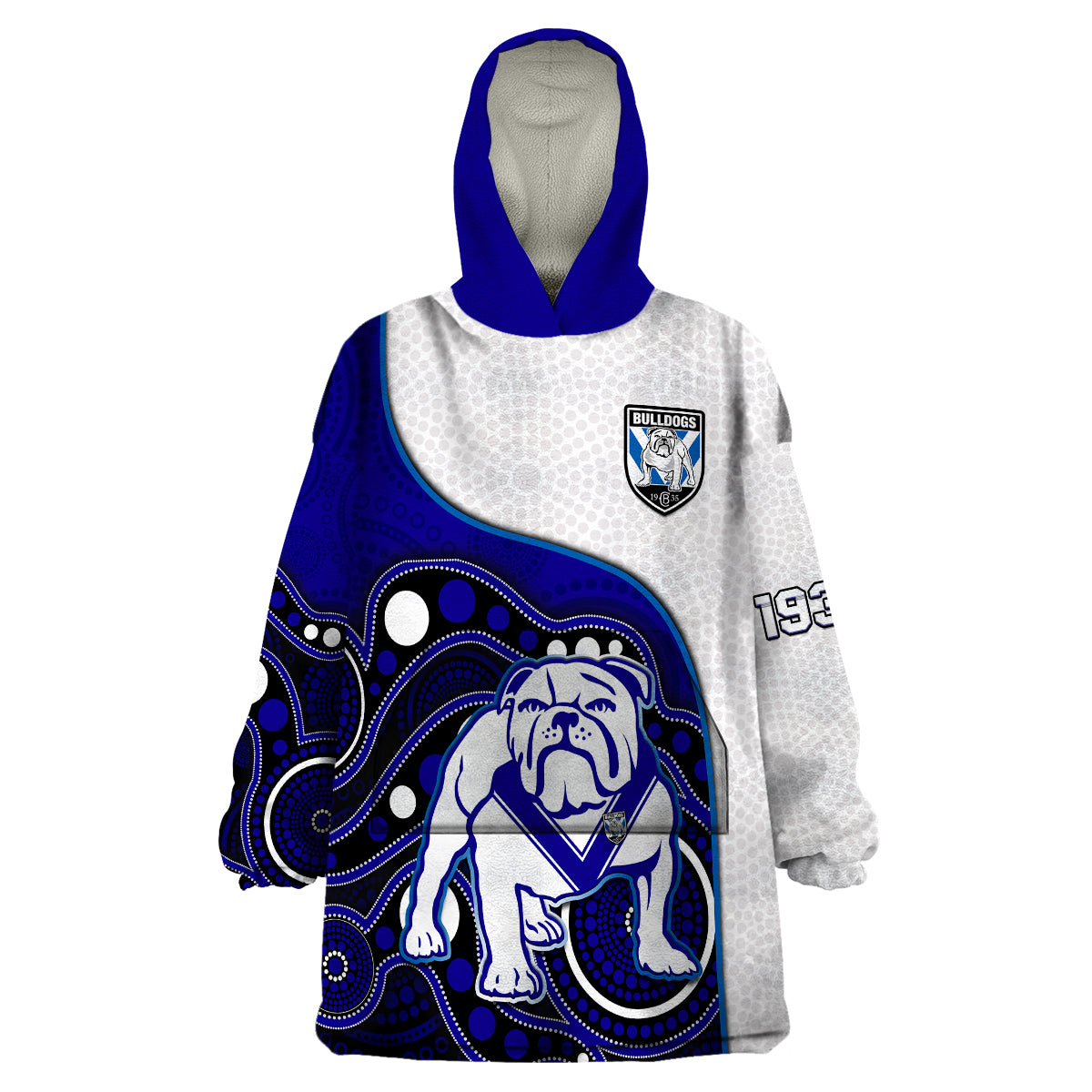 bulldogs-rugby-wearable-blanket-hoodie-go-doggies-indigenous-art
