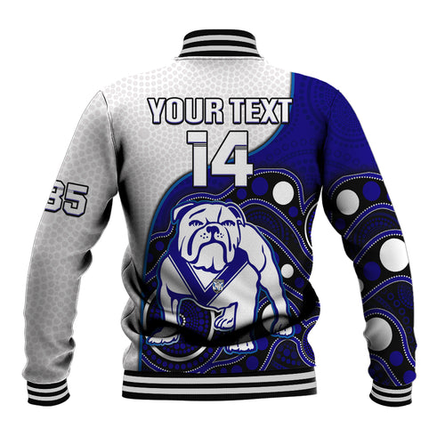 custom-text-and-number-bulldogs-rugby-baseball-jacket-go-doggies-indigenous-art