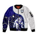 custom-text-and-number-bulldogs-rugby-sleeve-zip-bomber-jacket-go-doggies-indigenous-art