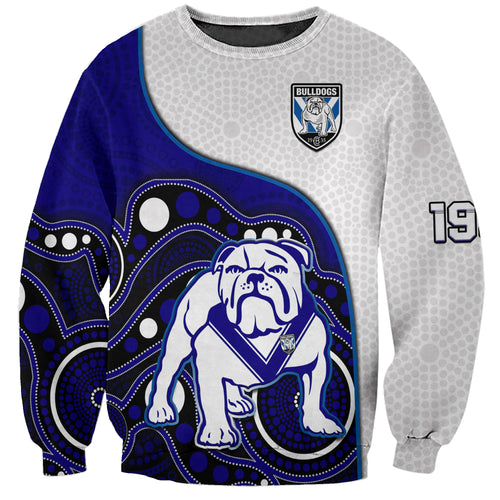custom-text-and-number-bulldogs-rugby-sweatshirt-go-doggies-indigenous-art