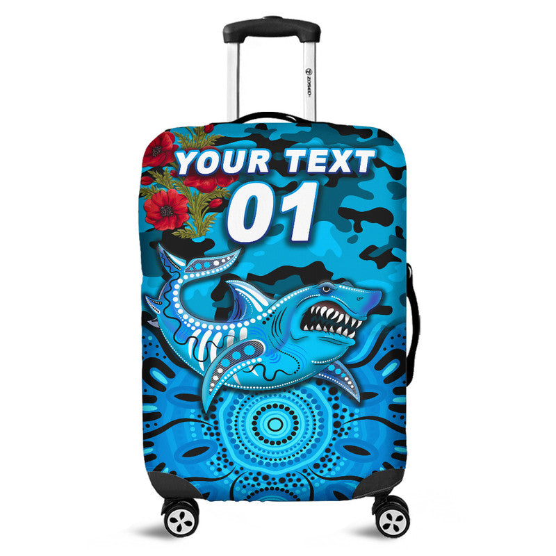 custom-personalised-cronulla-sutherland-sharks-anzac-2022-luggage-cover-indigenous-vibes
