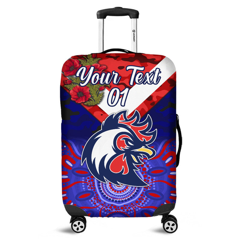 custom-personalised-sydney-roosters-anzac-2022-luggage-cover-indigenous-vibes-blue
