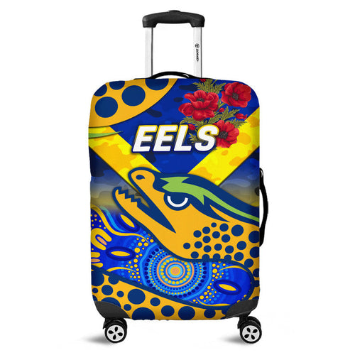 parramatta-eels-anzac-2022-luggage-cover-indigenous-vibes-blue