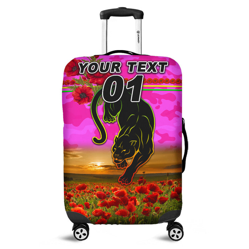 custom-personalised-penrith-panthers-anzac-2022-luggage-cover-poppy-flowers-vibes-pink