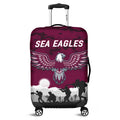 manly-warringah-sea-eagles-anzac-2022-luggage-cover-simple-style
