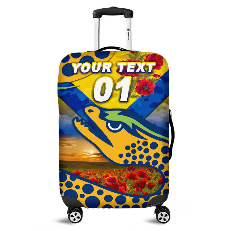 custom-personalised-parramatta-eels-anzac-2022-luggage-cover-poppy-flowers-vibes-gold