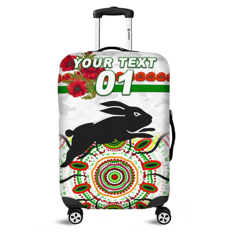 custom-personalised-south-sydney-rabbitohs-anzac-2022-luggage-cover-indigenous-vibes-white