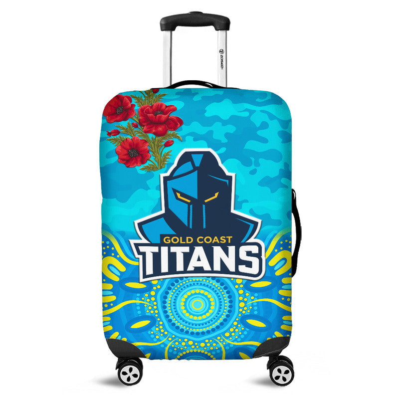 gold-coast-titans-anzac-2022-luggage-cover-indigenous-vibes