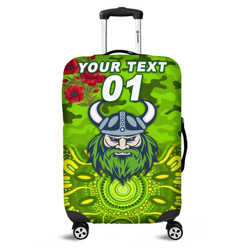 custom-personalised-canberra-raiders-anzac-2022-luggage-cover-indigenous-vibes
