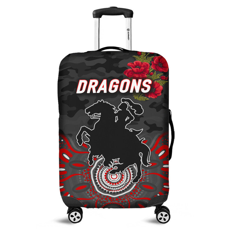 st-george-illawarra-dragons-anzac-2022-luggage-cover-indigenous-vibes-black