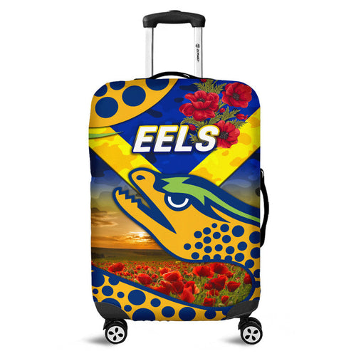 parramatta-eels-anzac-2022-luggage-cover-poppy-flowers-vibes-blue