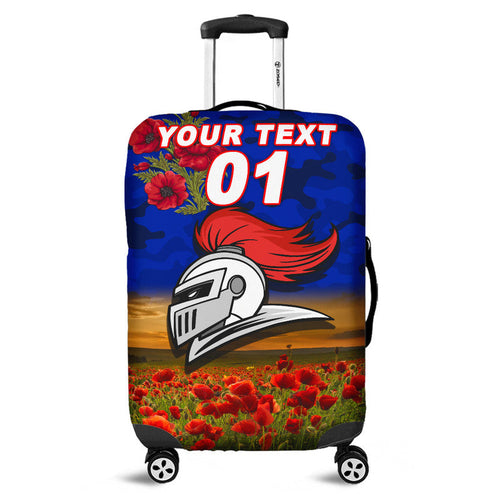 custom-personalised-newcastle-knights-anzac-2022-luggage-cover-poppy-flowers-vibes