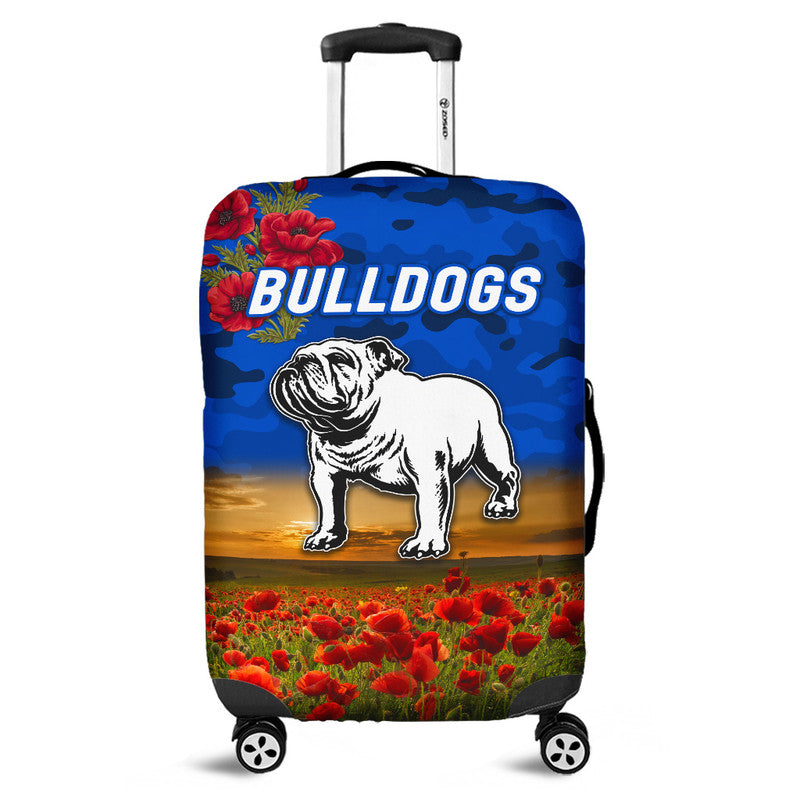canterbury-bankstown-bulldogs-anzac-2022-luggage-cover-poppy-flowers-vibes-blue