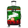 custom-personalised-south-sydney-rabbitohs-anzac-2022-luggage-cover-simple-style-green
