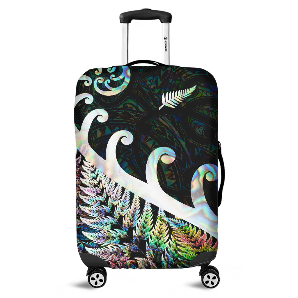 new-zealand-rugby-maori-luggage-cover-silver-fern-koru-vibes-paua-shell