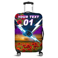 custom-personalised-melbourne-storm-anzac-2022-luggage-cover-poppy-flowers-vibes