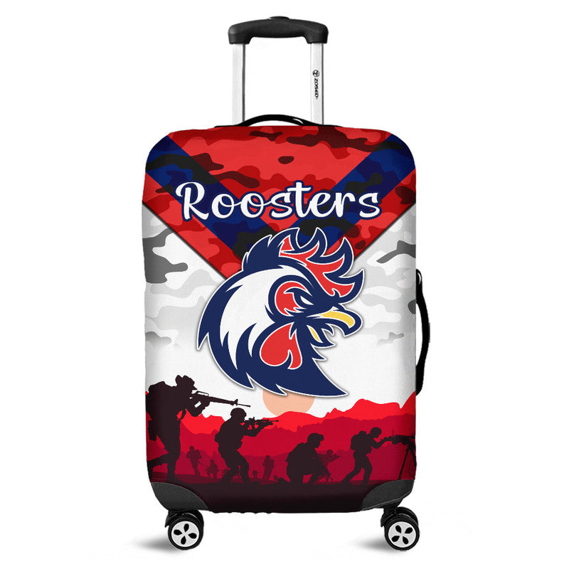 sydney-roosters-anzac-2022-luggage-cover-simple-style-white
