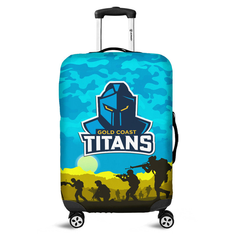 gold-coast-titans-anzac-2022-luggage-cover-simple-style