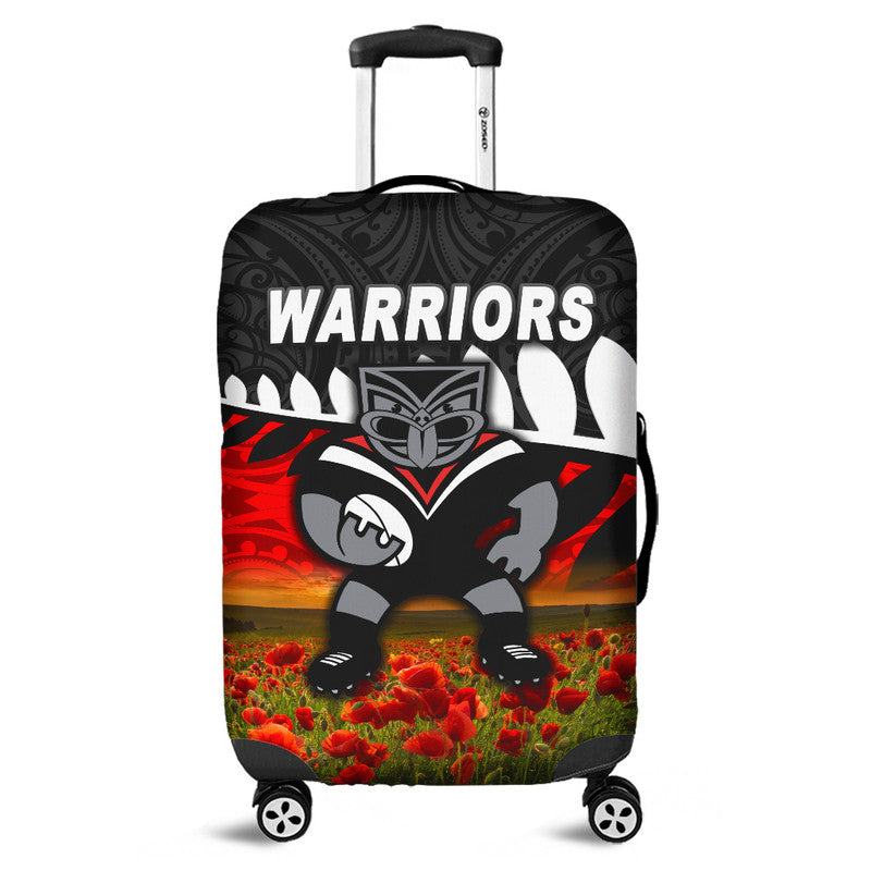new-zealand-warriors-anzac-2022-luggage-cover-maori-poppy-flowers-vibes