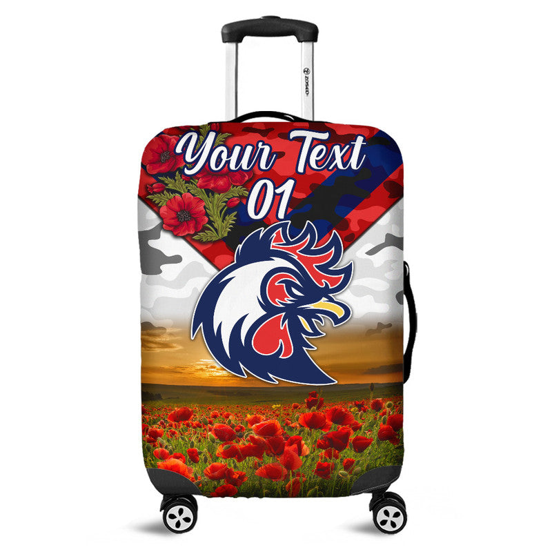 custom-personalised-sydney-roosters-anzac-2022-luggage-cover-poppy-flowers-vibes-white