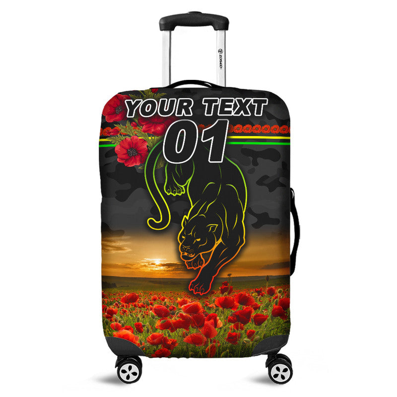 custom-personalised-penrith-panthers-anzac-2022-luggage-cover-poppy-flowers-vibes-black