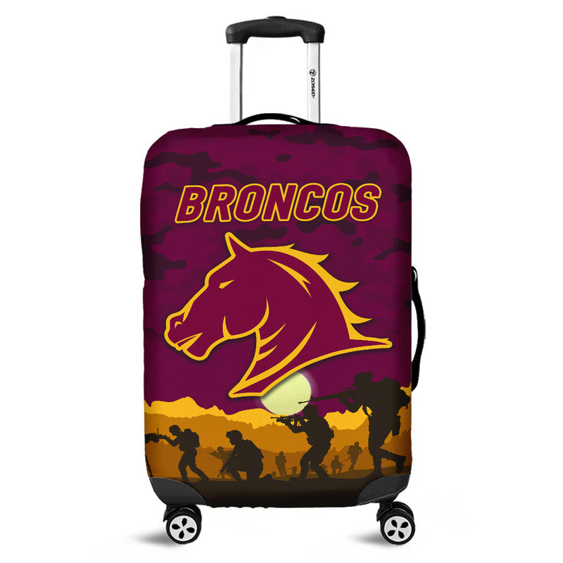 brisbane-broncos-anzac-2022-luggage-cover-simple-style-maroon
