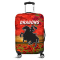 st-george-illawarra-dragons-anzac-2022-luggage-cover-poppy-flowers-vibes-red