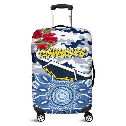 north-queensland-cowboys-anzac-2022-luggage-cover-indigenous-vibes-white