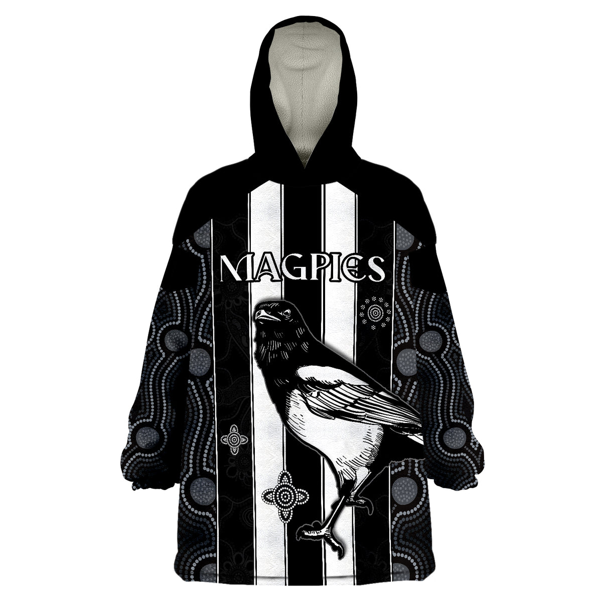 magpies-indigenous-we-are-the-champions-wearable-blanket-hoodie