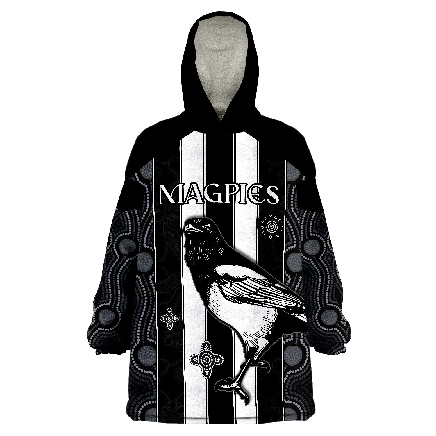 magpies-indigenous-we-are-the-champions-wearable-blanket-hoodie
