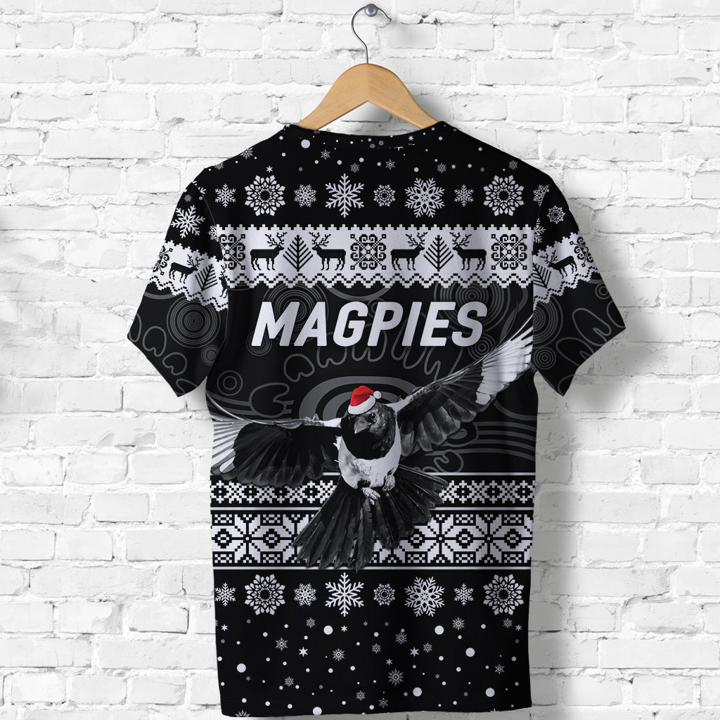 collingwood-magpies-t-shirt-christmas-simple-style