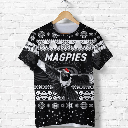 custom-personalised-collingwood-magpies-t-shirt-christmas-simple-style