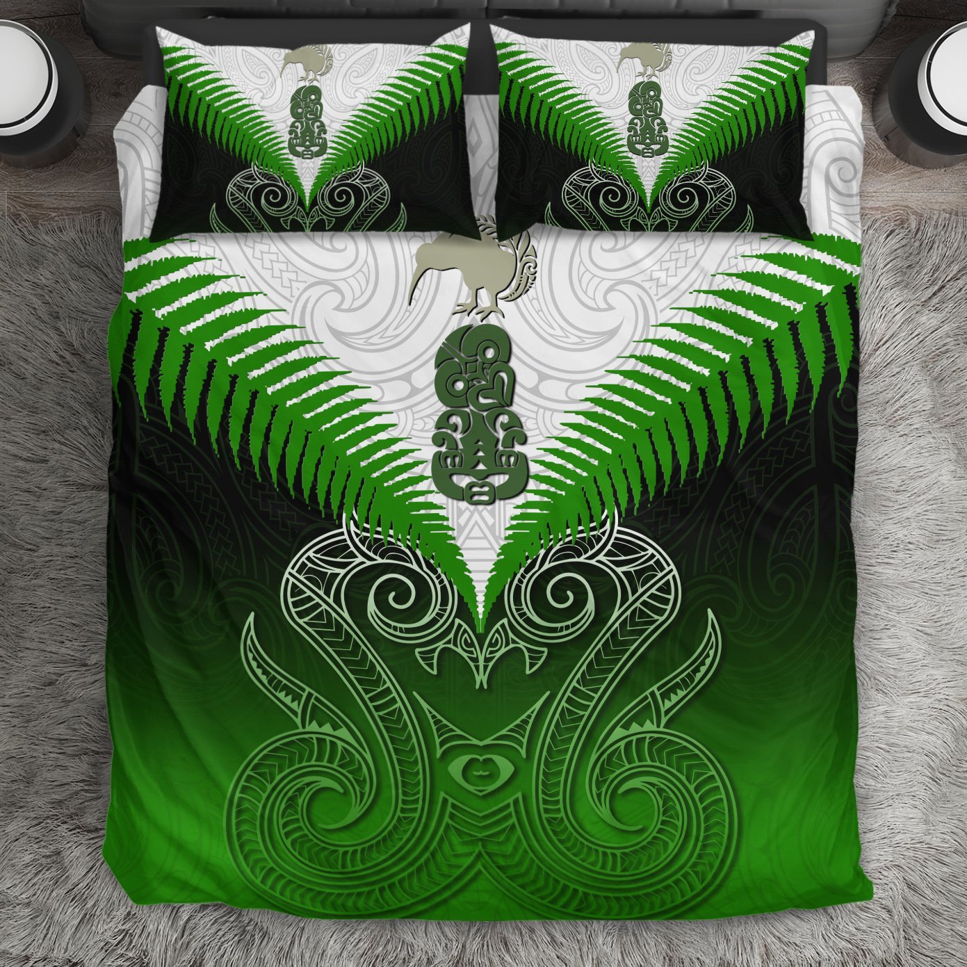 maori-manaia-bedding-set-green