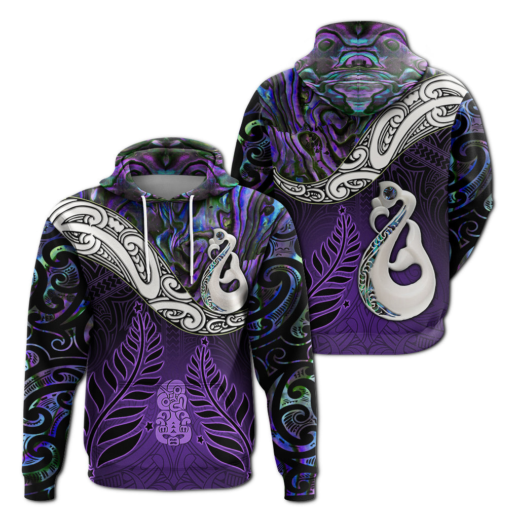 new-zealand-maori-hoodie-manaia-paua-shell-glitter-purple
