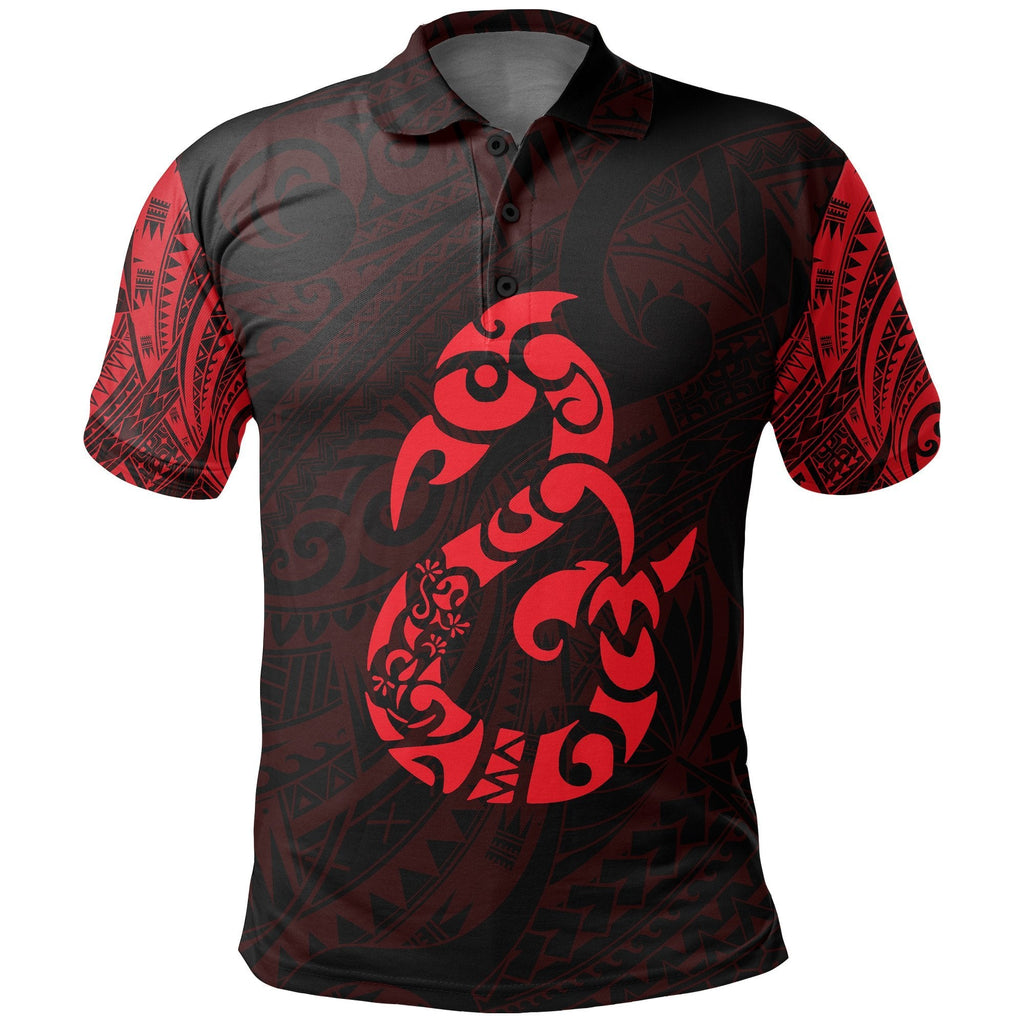 manaia-maori-tattoo-polo-shirt-red