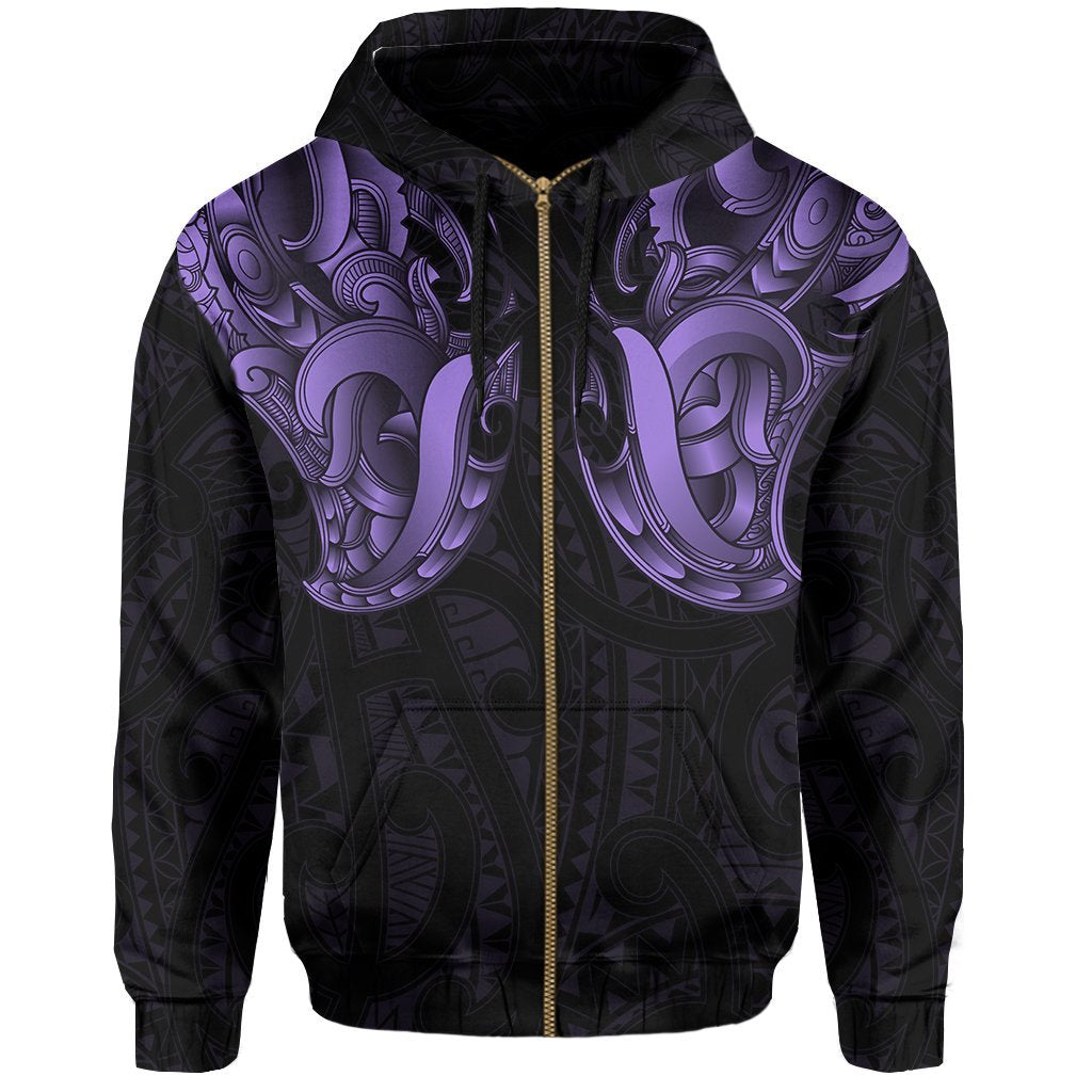 maori-ta-moko-zip-hoodie-new-zealand-pastel-purple