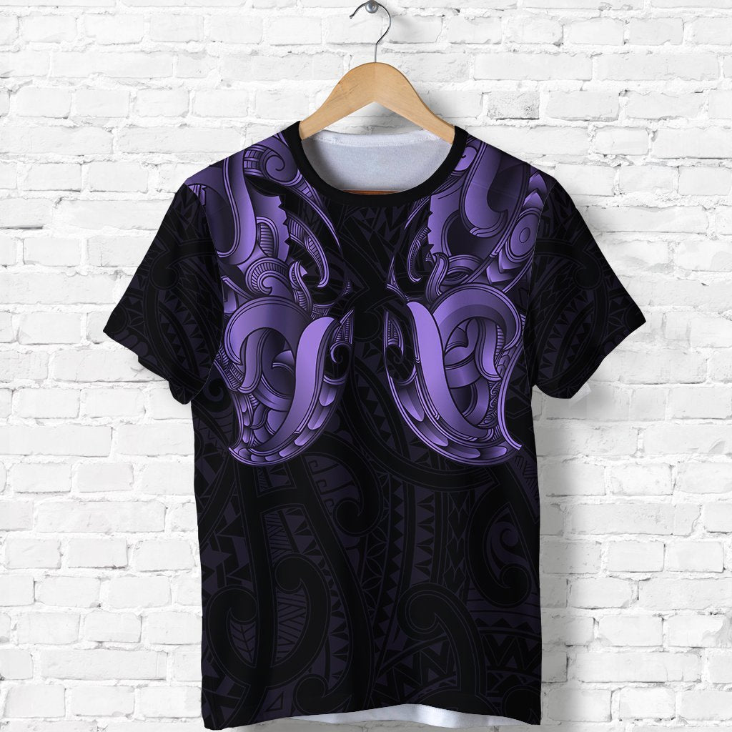 maori-ta-moko-t-shirt-new-zealand-pastel-purple