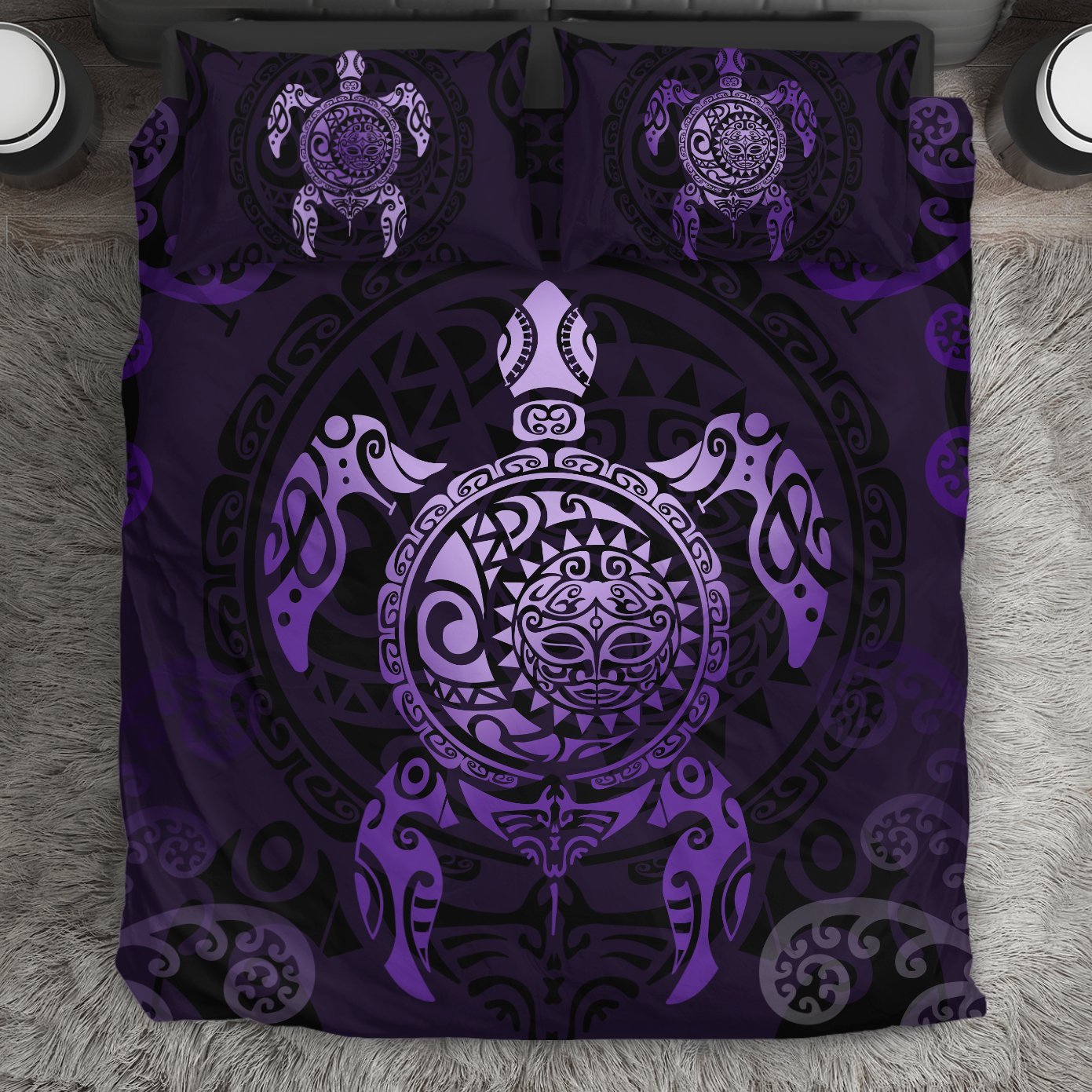 maori-turtle-bedding-set-violet