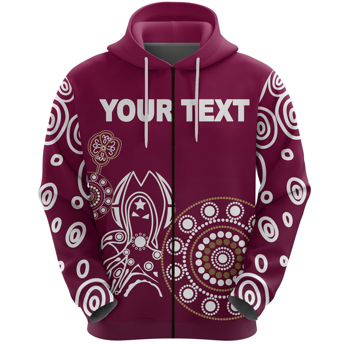 custom-personalised-queensland-zip-hoodie-maroons-simple-indigenous