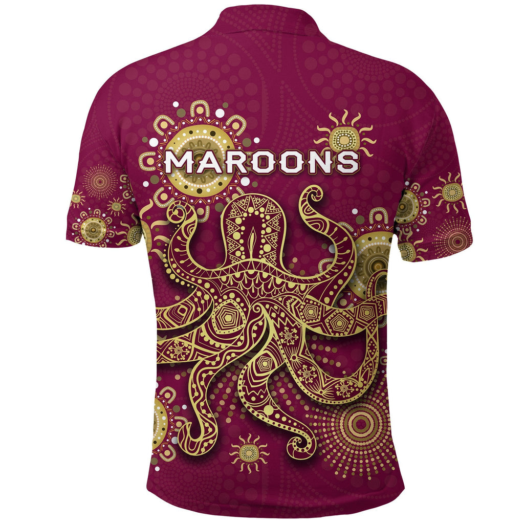 queensland-polo-shirt-maroons-indigenous
