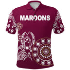 queensland-polo-shirt-maroons-simple-indigenous
