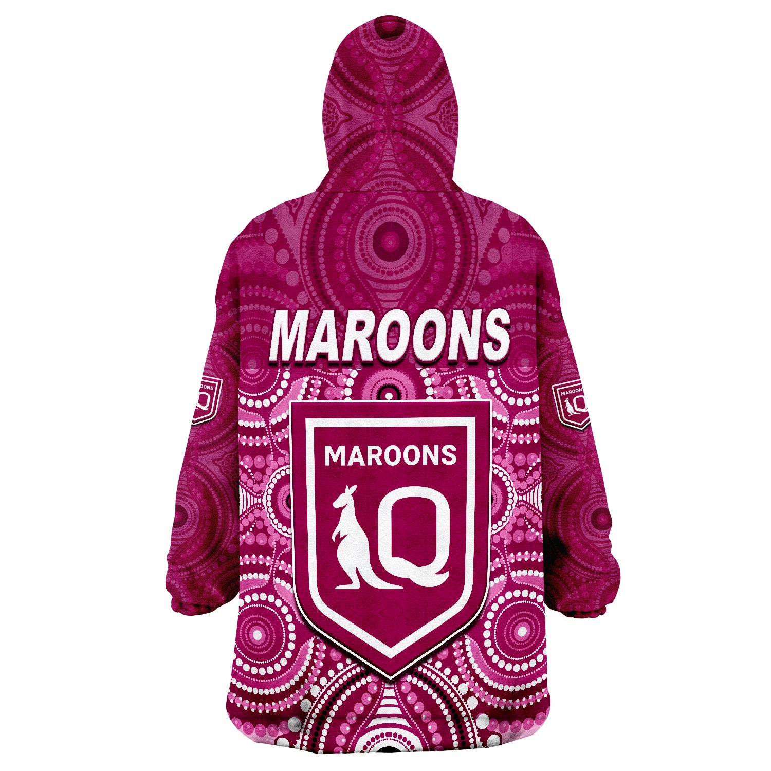 maroons-rugby-aboriginal-queensland-origin-wearable-blanket-hoodie