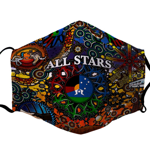indigenous-all-stars-black-border-face-mask-2022-naidoc-week