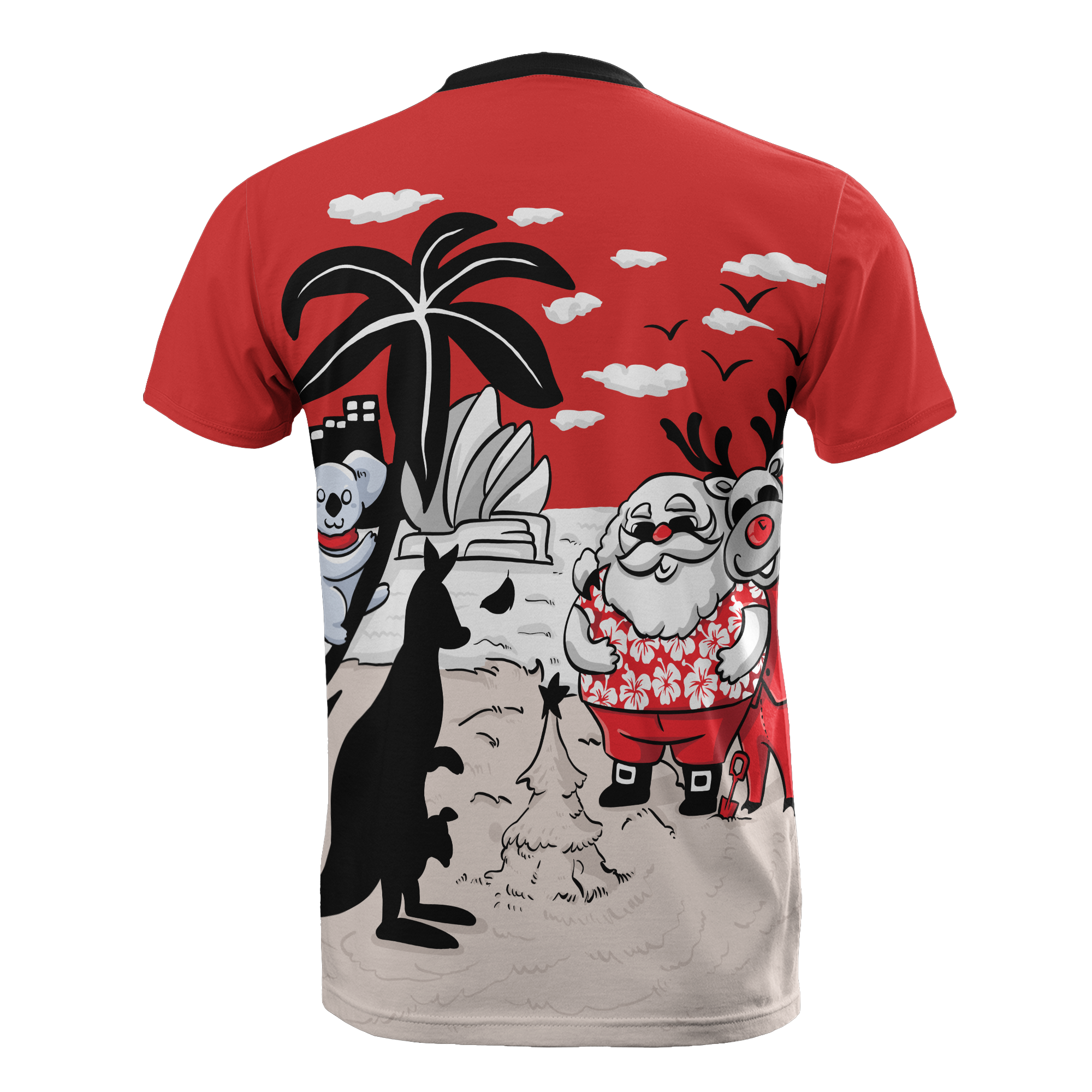 christmas-t-shirt-santa-claus-t-shirt-kangaroo-ver02-unisex