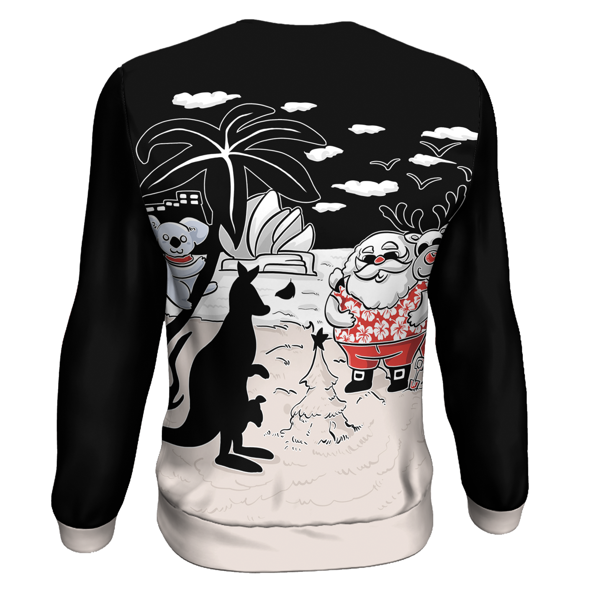 christmas-sweatshirt-sydney-opera-santa-clause-kangaroo-ver03